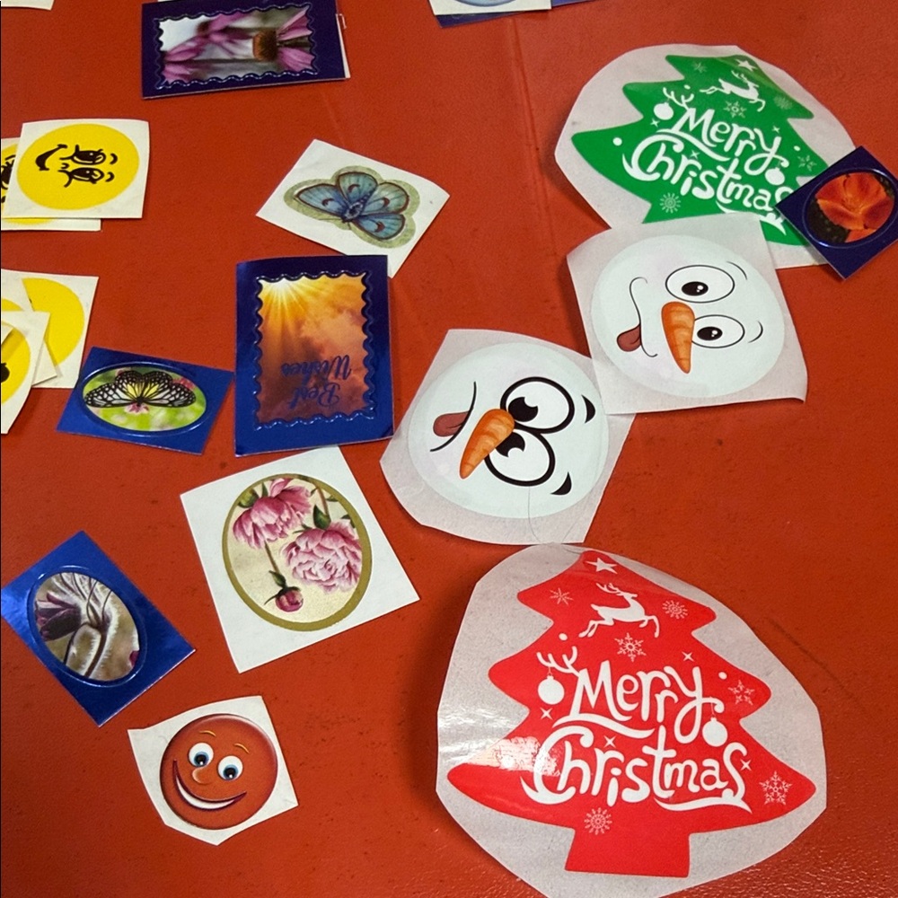 Assorted Smiley and Holiday Sticker Set - Picture 4 of 5